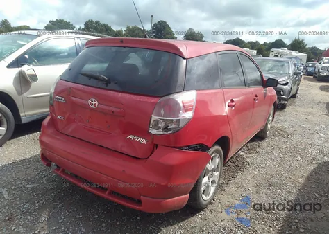 2005 Toyota Matrix Xr z USA, uszkodzony, nr VIN 2T1KR32E85C333231